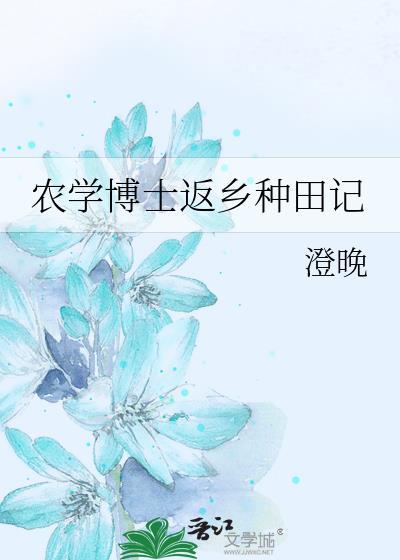 农学博士返乡种田记作者澄晚